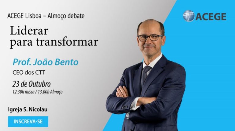 Almoço / Debate com Prof. João Bento (CEO dos CTT)