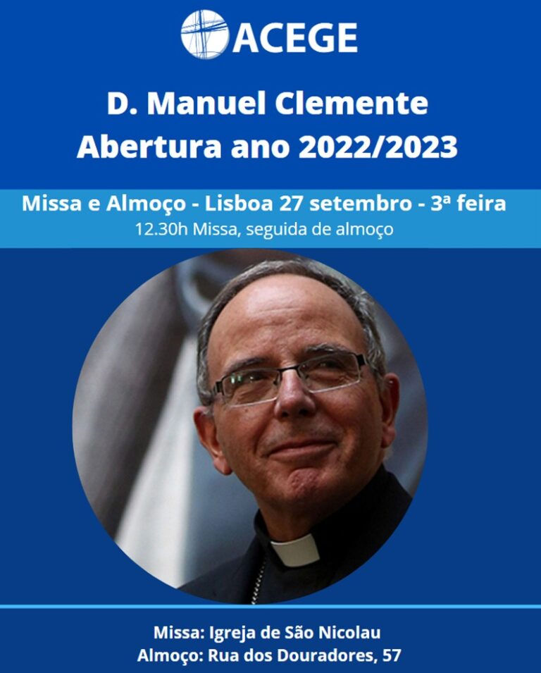 Abertura do Ano 2022-2023 com D. Manuel Clemente