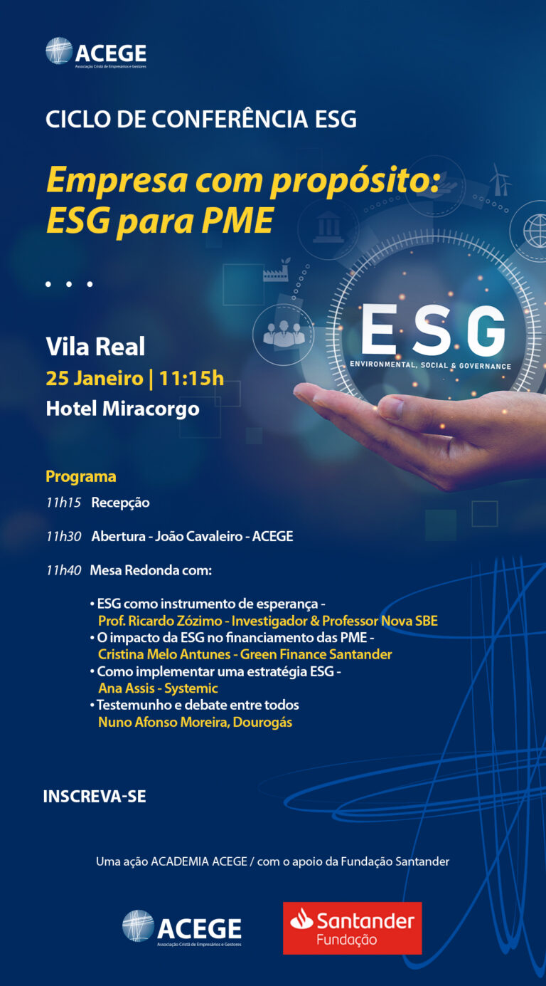 Conferência ESG em Vila Real