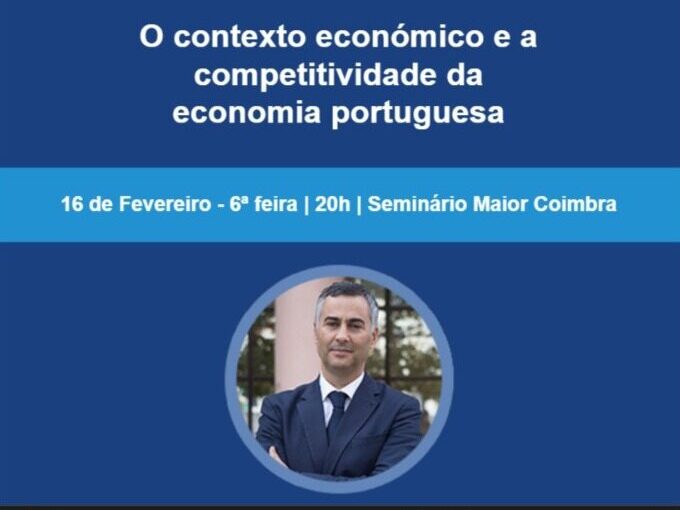 Não perca Conferência Coimbra com Prof. Fernando Alexandre