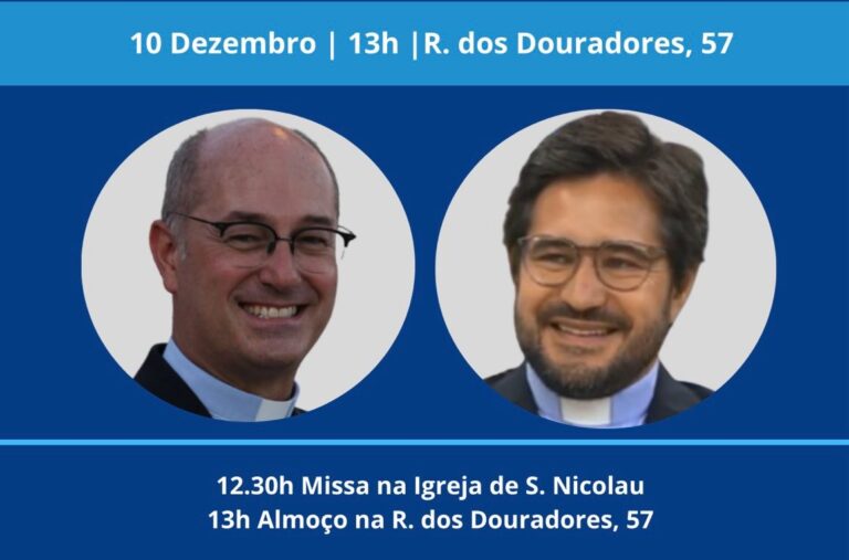 Almoço de agradecimento ao Pe José Pinheiro e boas-vindas ao Pe Nuno Amador