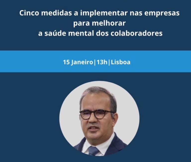 Almoço com Prof. Pedro Afonso – a saúde mental no trabalho
