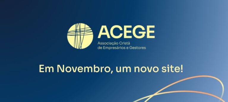 Em Novembro, um novo site!